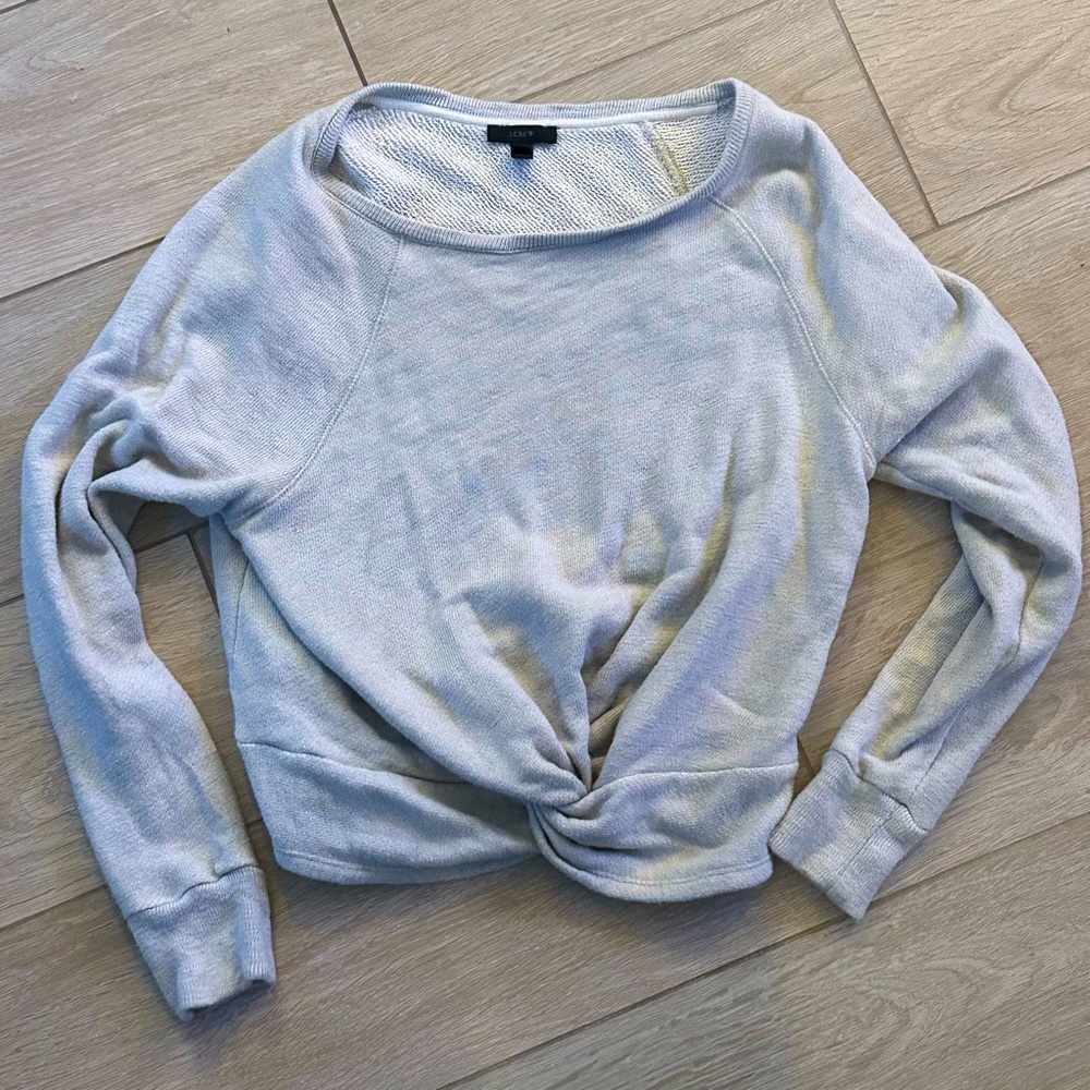 ✨ J Crew Knotted Pullover Sweater!